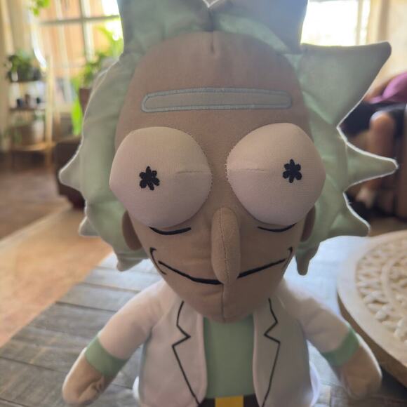 Rick & Morty Plush Toy Rick Sanchez Large 16 Inches Stuffed Animal - Picture 6 of 7
